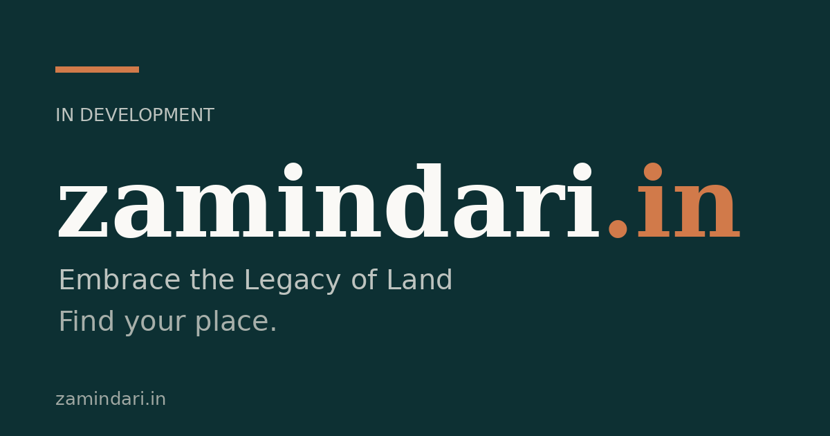 Link preview image for zamindari.in